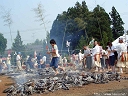 法音寺大日堂火渡り修行